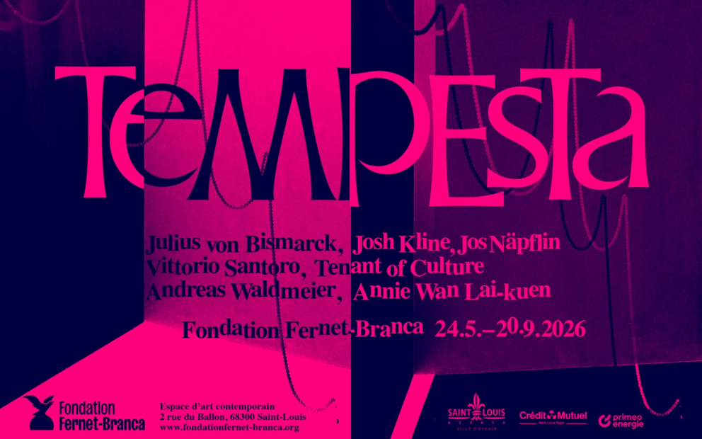 Fertigstellung der Ausstellung "Tempesta"